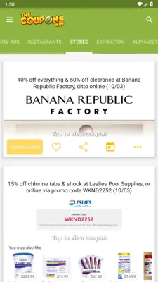 The Coupons App android App screenshot 2